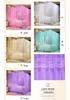 Princess Style Encrypted Mesh Mosquito Net for Home, Thickened Palace Design, Three-Door Net for 1.5m-1.8m Beds