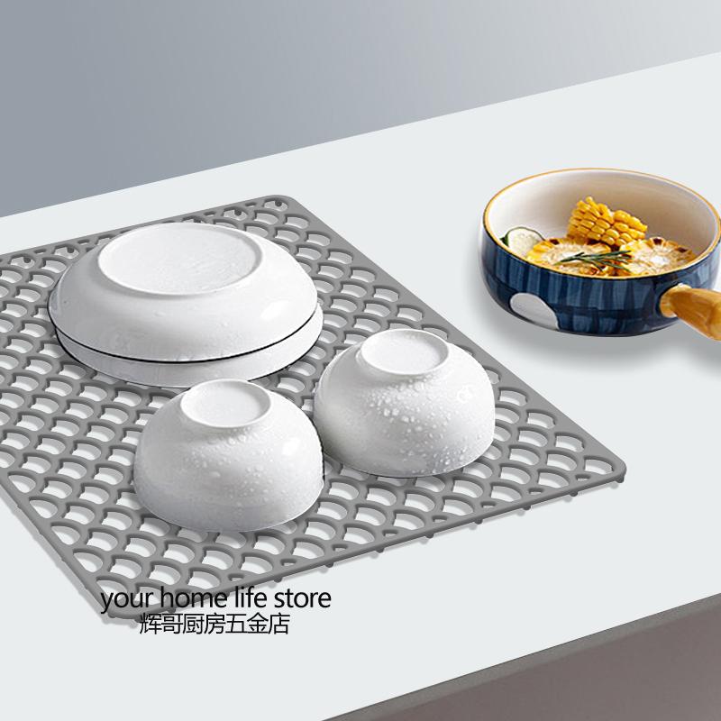 Silicone Sink Mat,Sink Protectors for Bottom of Kitchen Sink,Kitchen Sink Accessory,Heat Resistant Dishes Drying Mats
