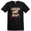 חולצה להקה Green Day תקופת American Idiot מוזיקת רוק חולצת גרפיקה פורטרט להקת פאנק