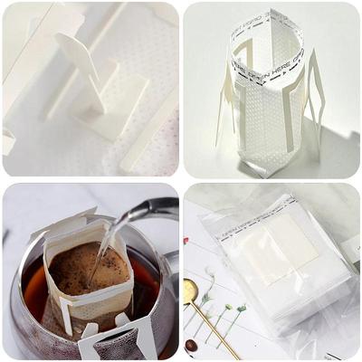 10/25/50/100Pcs Disposable Drip Coffee Paper Pack Coffee Filter Bags Portable Hanging Ear Espresso Coffee Accessories Tea Tool