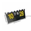 Manual Flip Scoreboard Lightweight Score Stable for Schools