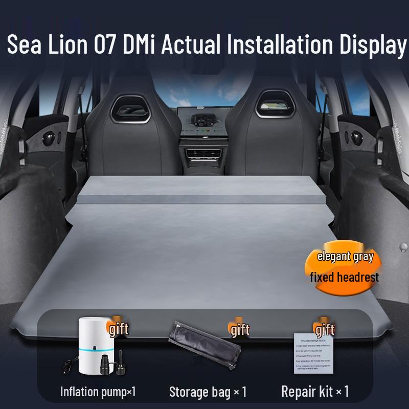 BYD Sea Lion 07dmi Car Mattress: Rear Seat Inflatable Bed and Trunk Sleeping Pad