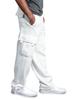 Herr Retro Cargo Joggerbyxor med flera fickor - Stilren europeisk & amerikansk High Street-trend
