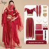 Conjunto de Fantasia Cosplay de Halloween da Princesa Jasmine para Mulheres