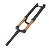 27.5 Inch Mountain Bike Suspension Fork 175mm Stroke Bicycle Front Fork Tapered Steerer Manual Lockout Gold