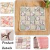 40X40Cm Square Cotton Seat Cushion Flower Style Sofa Mats Home Student Office Chairs Kitchen Decor Almofada Do Assento Coussin