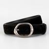 Trendy Cowhide Womens Belt With Metal Clasp For Fashionable Casual Outfits