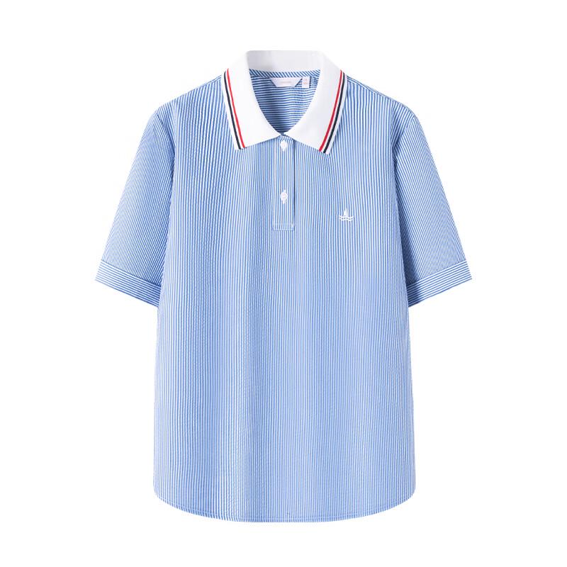 Navigare Women's Loose Fit Polo Shirt