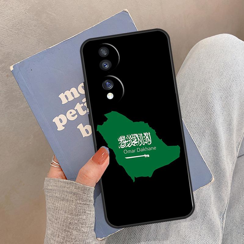 

Saudi Arabia Flag Case For Honor Magic 5 6 7 8 Pro Cover For Honor 200 400 Lite 50 70 90 X8a X8b X9a X9b X9c Honor Magic8 Pro