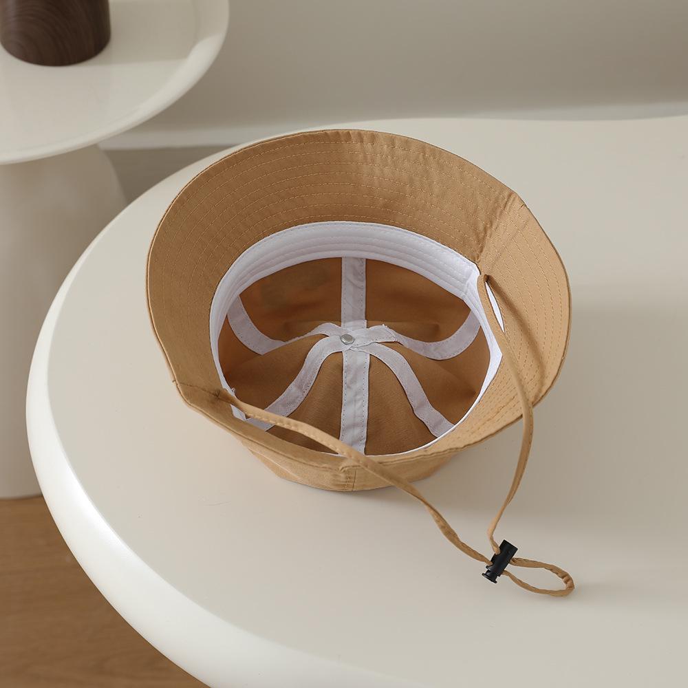 Korean Style Children's Cartoon Wide Brim Fisherman Hat for Spring/Autumn - Trendy Outdoor Sun Protection