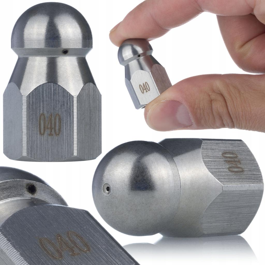 Rosfix Zestaw Do Czyszczenia Kanalizacji Z Wężem 20 M – Kompatybilny Z K2–K7 | Gwint M22 | Dysza 3-Strumieniowa | Ciśnienie Do 160 Bar