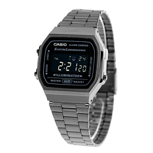 

CASIO Vintage Chipkashi Quartz Watch [Casio] Men s A168WGG-1B [Item]