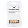 Vorstahl double brass quick-connect coupler