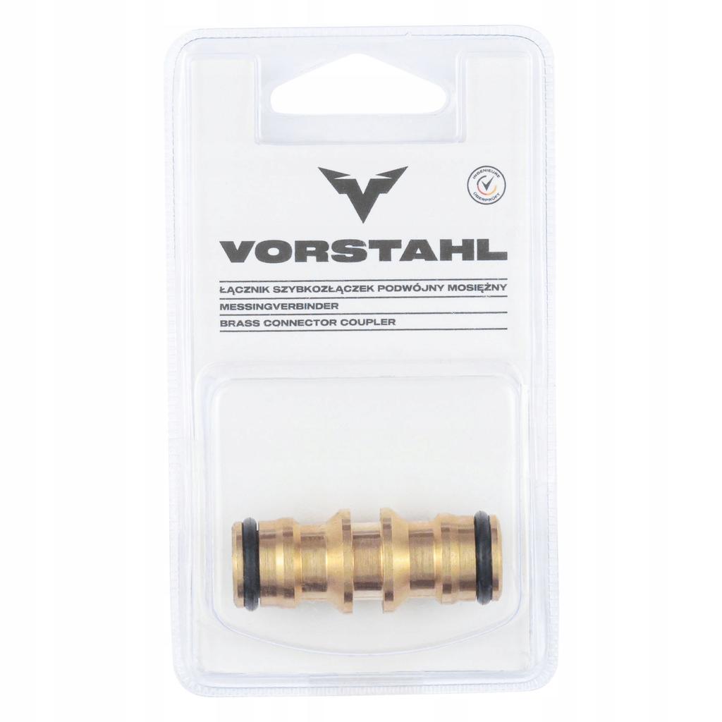 Vorstahl double brass quick-connect coupler