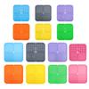 Square Silicone Dog Lick Mat with Suction Cup Anxiety Relief Pet Food Mat Anti-tip Slow Eating Bowl Peanut Butter Licking Mat Enrichment Toy
