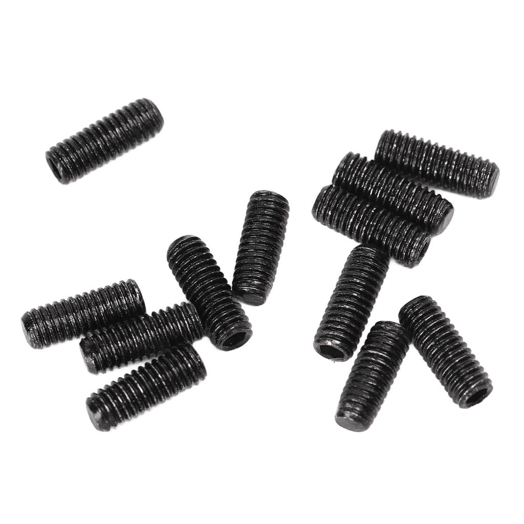 12-teiliges Sattelhöhenschrauben-Metall-Einstellset für E-Gitarren-Brückenteile, Zubehör