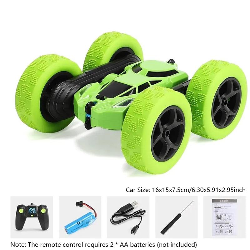 

2.4Ghz Rc Stunt Car 360° Double Sided Flip Remote Control Drift Car Stunt Auto Vehicle All Terrain Toy Gift for Boys Girls