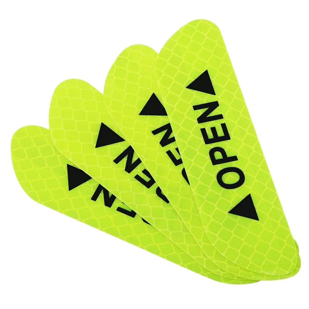 4PCS/set Car Reflective Strips Warning Stickers For Kia Ceed Sportage Rio 3 4 Picanto Sorento Borrego Soul Car Door Stickers