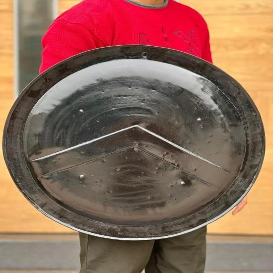Handmade Spartan Shield Replica Greek Warrior Metal Shield Wall Decor