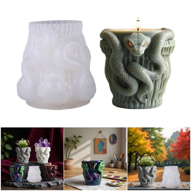 Lebensmittelechte Formen Silikon Schlangenform Silikon Textur Geeignet für Dekorationen Basteln und Feiertags-Partyzubehör