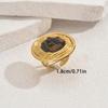 Geometric Wind Ladies Diamond Crystal Ring Personalized Multi-layer Opening Adjustable Design Ring Women