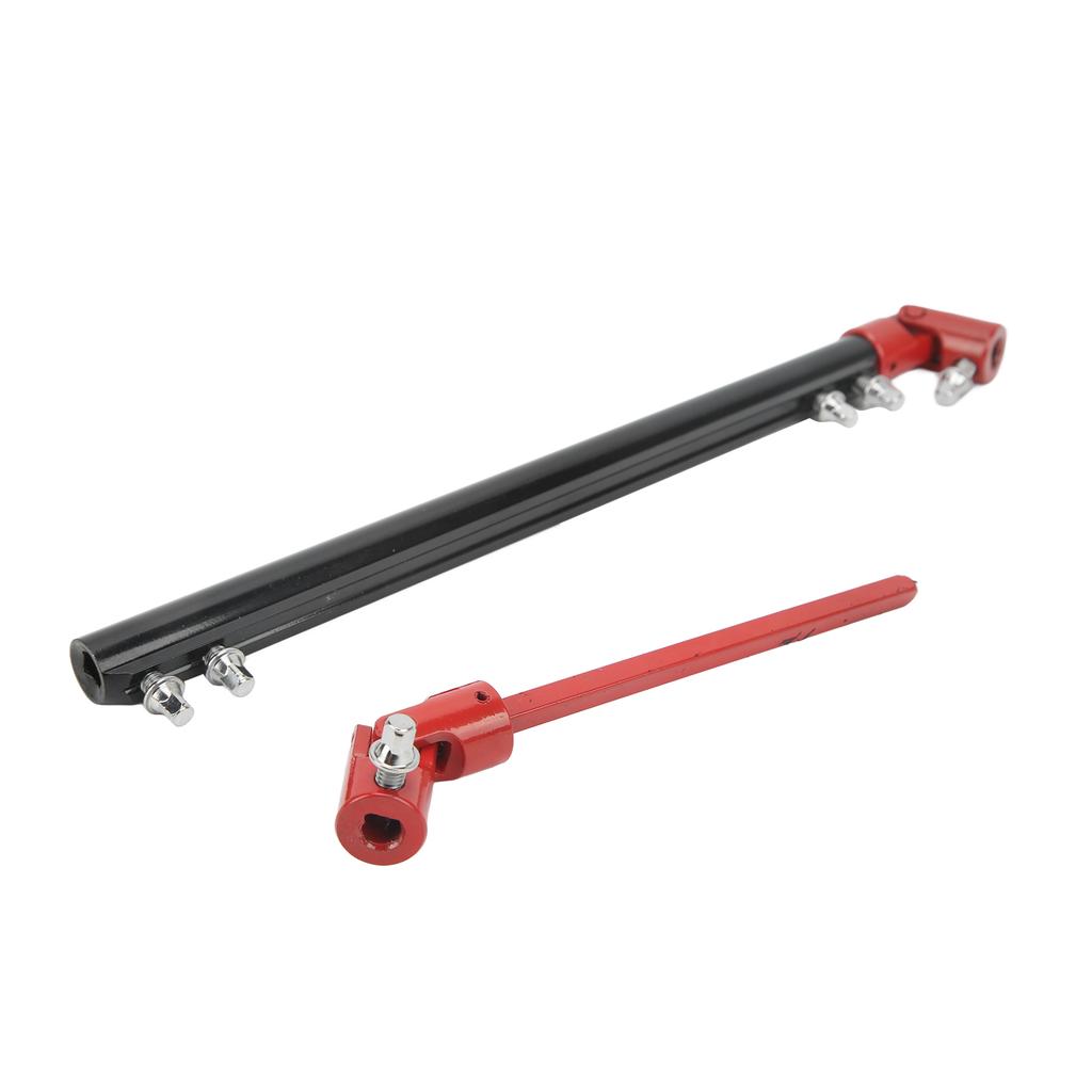 Drum Double Drive Shaft Pedal Link Bar Replacement Professional Metal Driveshaft Connecting Rod