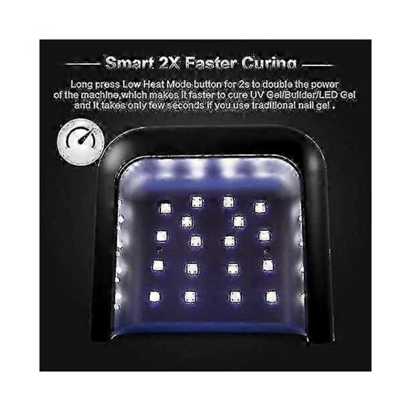 Led Nail Lamp, Sunuv 48w Professional Nail Dryer with Automatic Sensor And Lcd Display for Home And Nail Salon