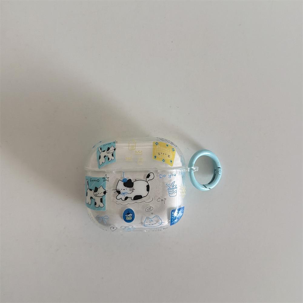 Applicable to Apple AirPods 1 /1 generation personalized polka dot blueberry earphone cover PRO1 cartoon anti-drop case PRO1 niche