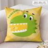 INS Cute Animals Cushion Cover Soft Plush Fabric DoubleSided Printed Cushion Covers for All Seasons Modern Home Decor