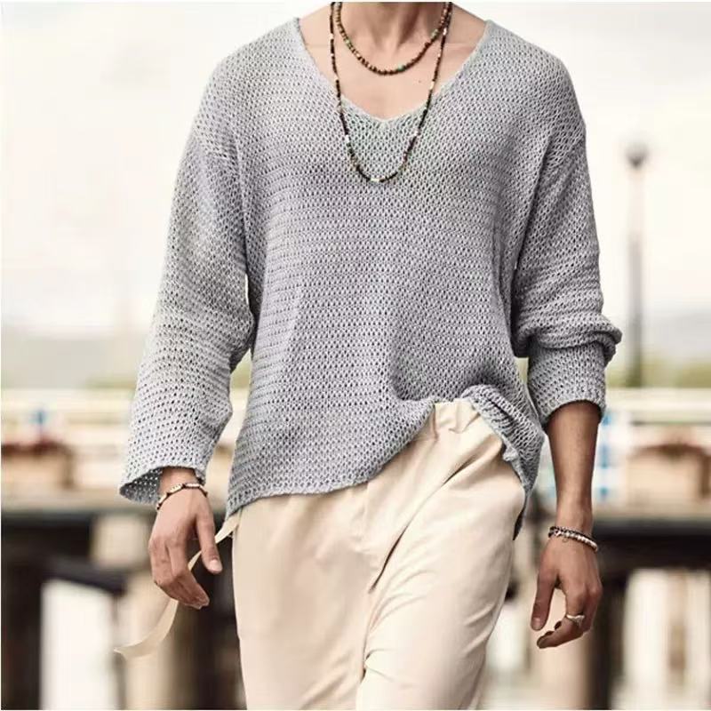 Men's Pullover Knit Sweater