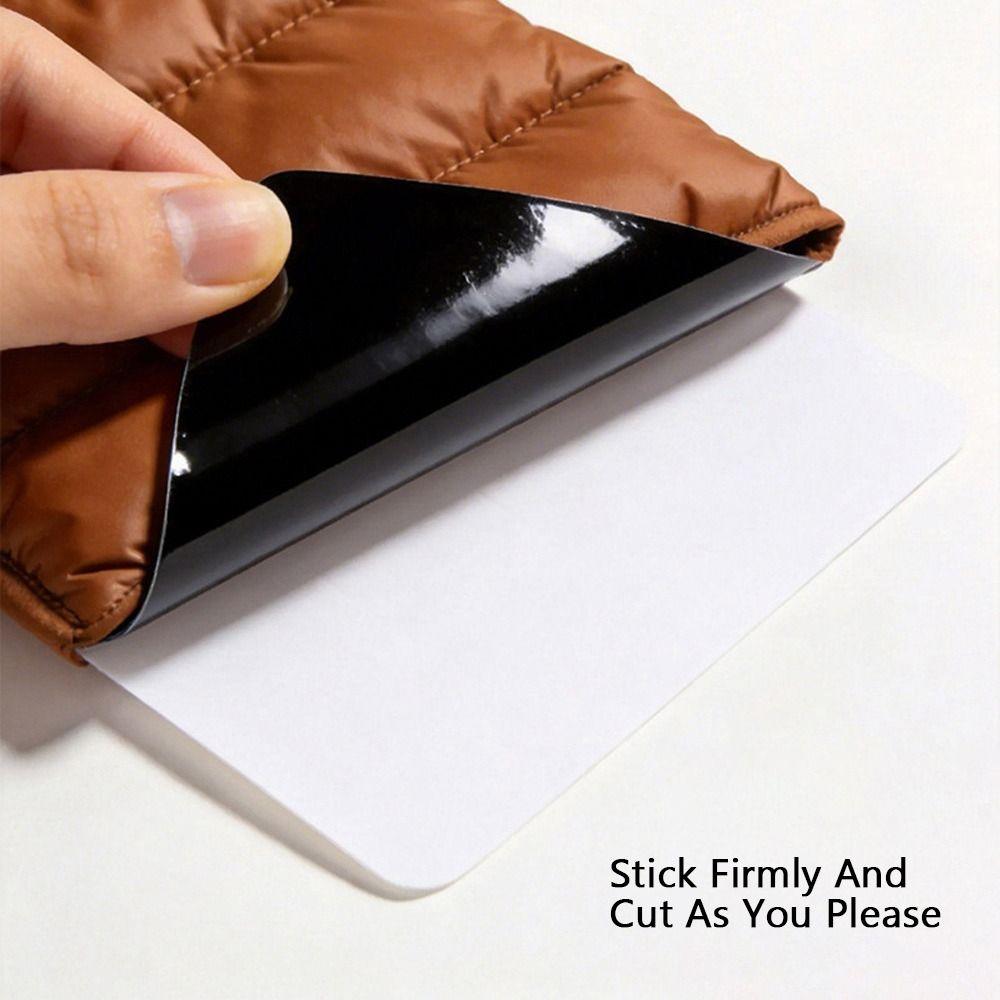 Protable 15x20cm Down Jacket Patch Glossy Multi Color Repair Patch Seamless Waterproof Self-Adhesive Patch Clothing