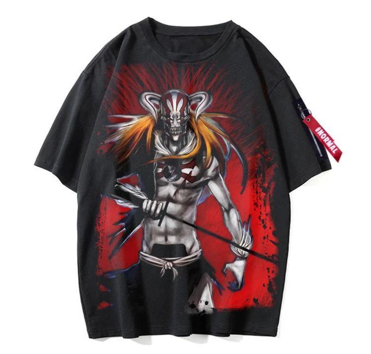 

Bleach Cosplay Anime Manga Streetwear T-Shirt Tee Undershirt Polyester Black S