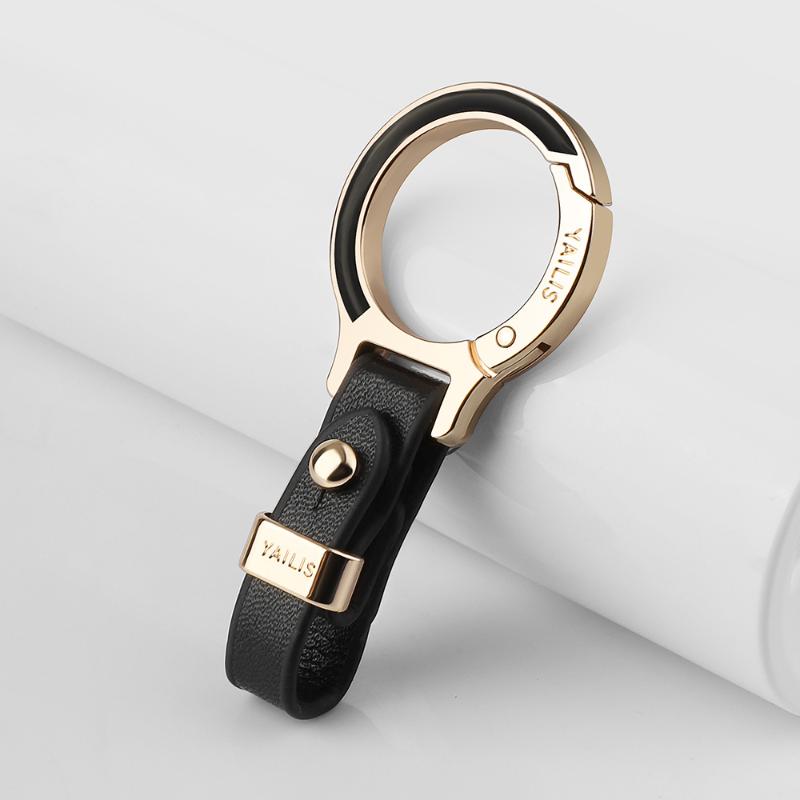 Car Keychain Pendant Key Ring Chain Hanging Men Women Gift Universal Durable Metal Ring Creative Keychain Car Styling