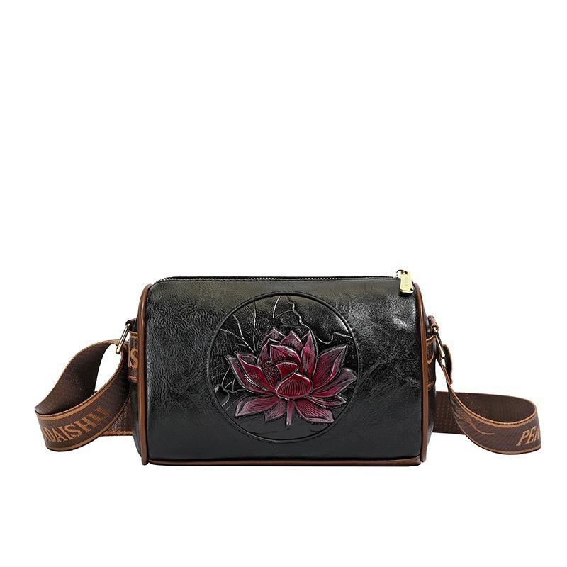 2025 National Tide Style Women's Boston Shoulder and Crossbody Bag