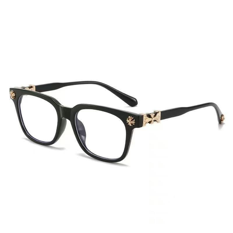 European and American fashion anti-blue reading glasses optical mirror new men's and women's square gram home flat mirror classic retro