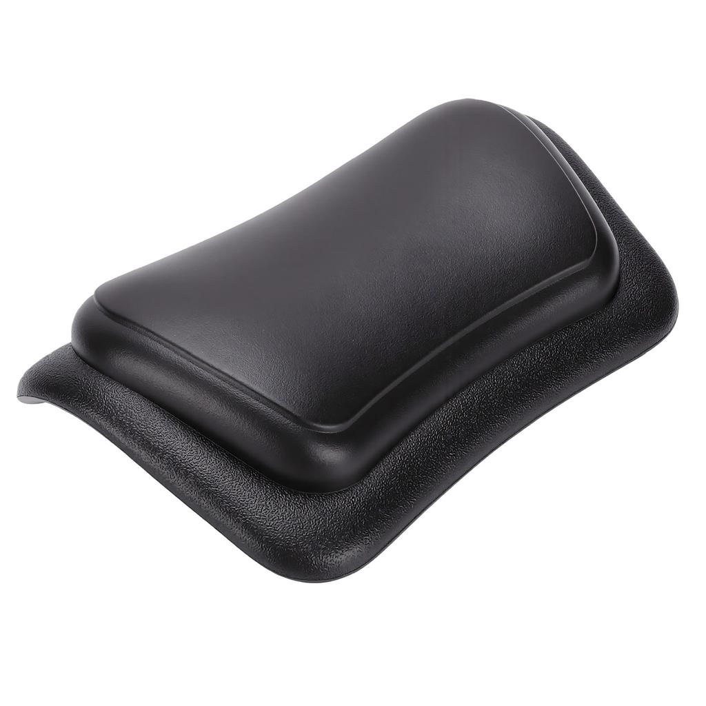 PU Badkuipkussen met Sterke Zuignap Ergonomisch Ruime Ondersteuning Badkuip Nekkussen Zwart Lengte 31cm Breedte 20cm