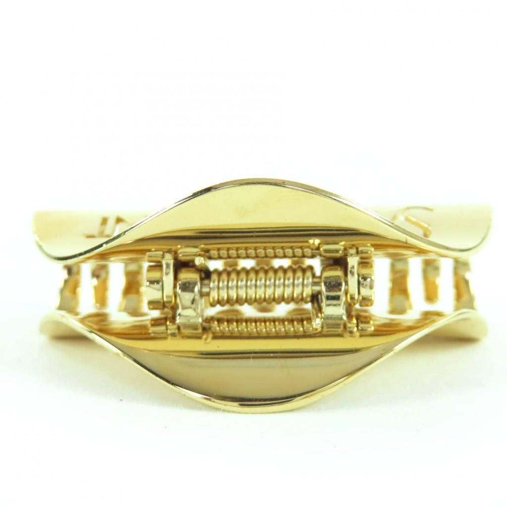 Pristine SAINT LAURENT YSL Heart and Starfish Motif Hair Barrette and Logo Set Used