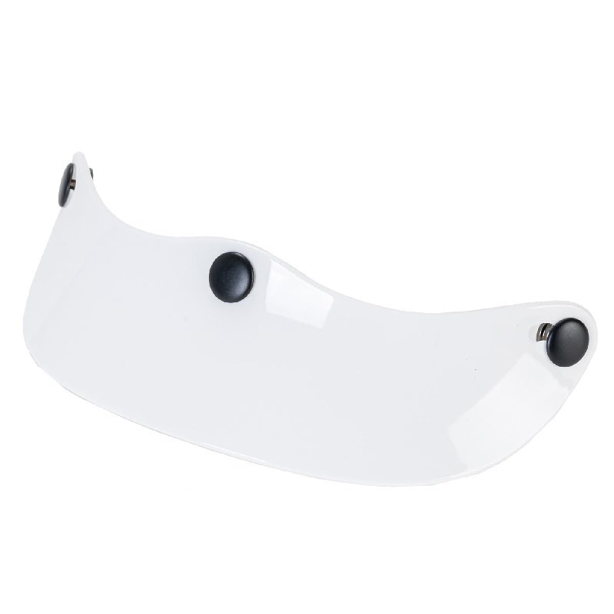 

Motorcycle Helmet with Brim, Cruiser Locomotive Retro Helmet Sun Visor, Universal Tri-Fold Cap with Tongue-Lock Shutters (White)