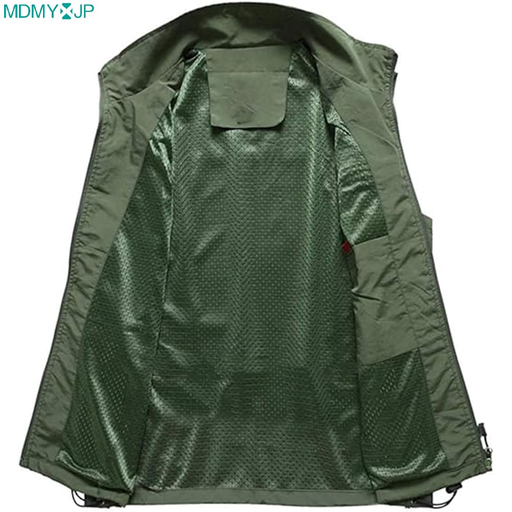 MDMYXJP UV UV Protection Photographer MD383 Protection, Quick-Drying, Breathable, Vest, Fishing, Outdoor, Mountaineering, Fishing, Photography,