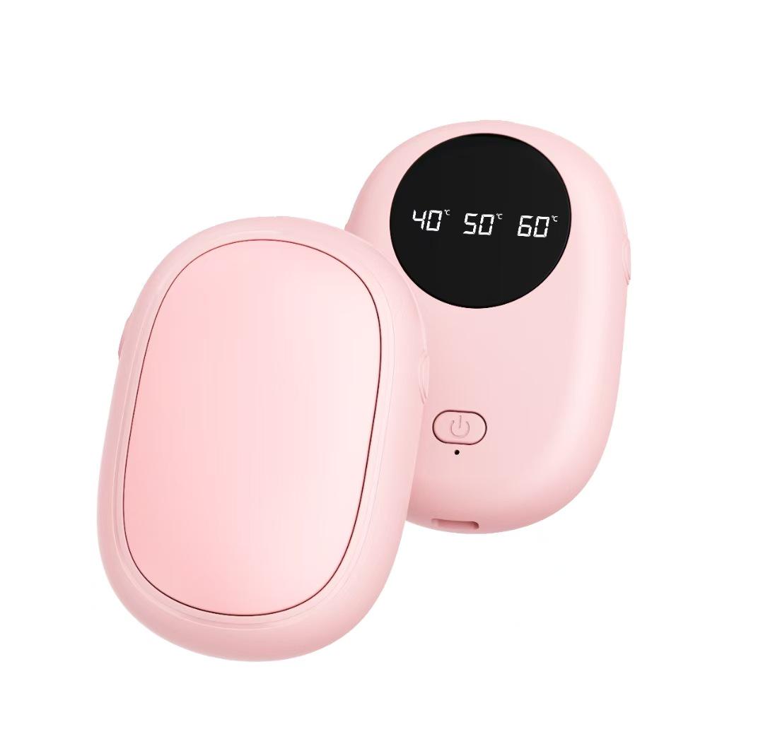 Wireless USB Rechargeable Magnetic Hand Warmer & Digital Display Q8