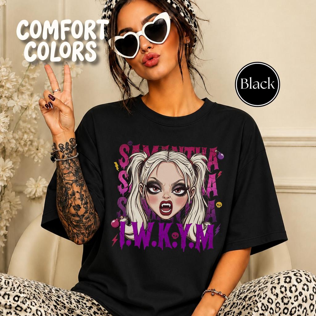 Samantha IWKYM Tee | Dungeon Crawler Carl Fan Art Shirt Comfort Colors litRPG