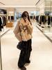 Cute Korean Style Oversized Flap Collar Cotton Jacket for Women Winter New Arrivals Casual Short Coat