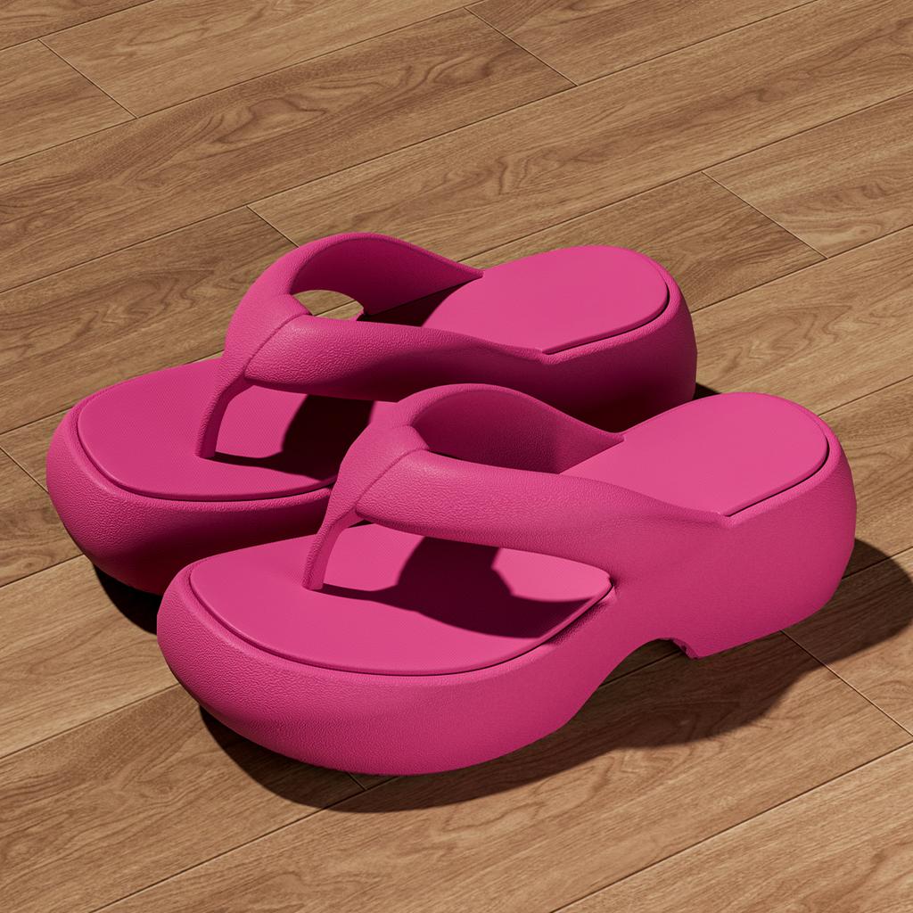 EVA Women Flip-flops Increase Non-slip Platform Slippers Fashion Comfortable Outdoor Slippers