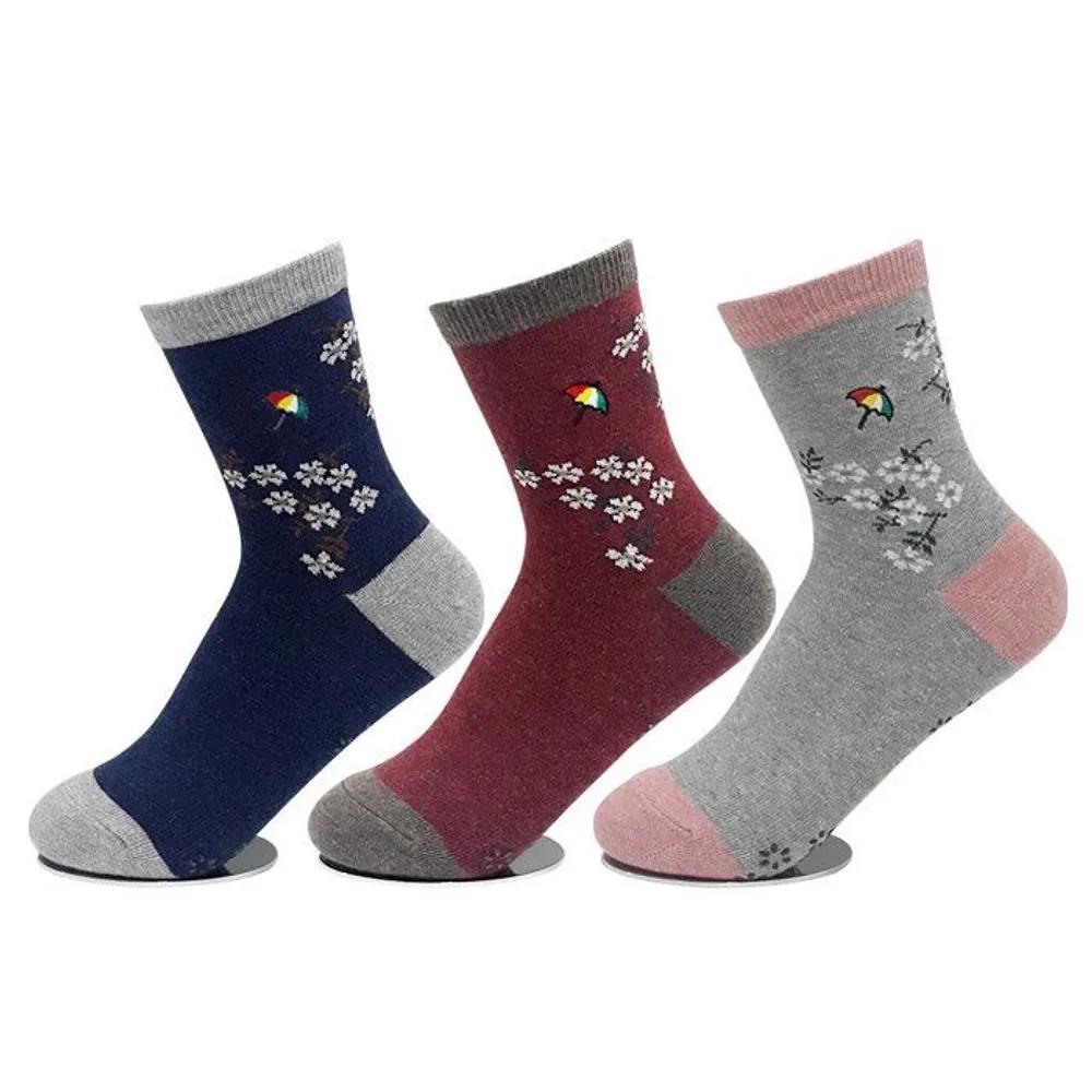 Arnold Palmer Non-slip Women's Mid-calf Socks 3 Pairs SL004 Women's Cotton Socks