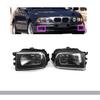 Front Bumper Fog Light Compatible With 5 Series E39 528I 540I Z3 1997-2000 Daytime Running Lights 6317-8381-977 6317-8381-978
