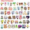 Animal 100pcs Crossing Game Stickers Skateboard Fridge Laptop Bike Luggage Stick