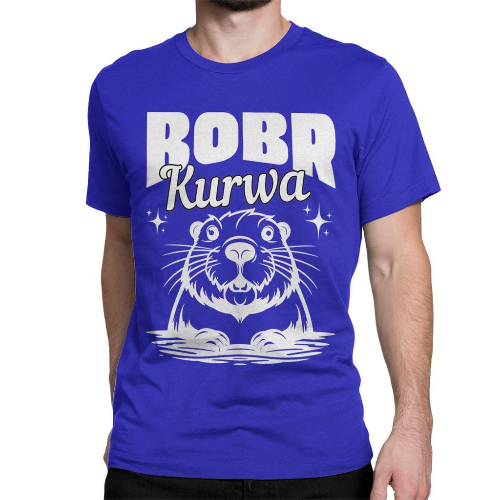 Bobr Bober Kurwa T-Shirts Men Women Polish Awesome 100% Cotton Tee Shirt Round Neck Short Sleeve T Shirts Summer Tops