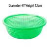 Rund Plastkorg för Tvätt och Avrinning av Grönsaker