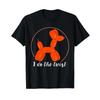 The Twist Balloon Rotating Animal Artist T Shirt Vintage Soft Designer Clothes Stretched Top For Everyday Wear