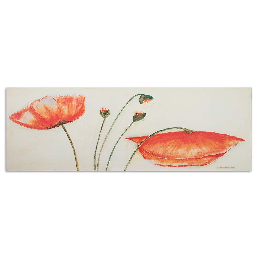 Canvas print Red poppies